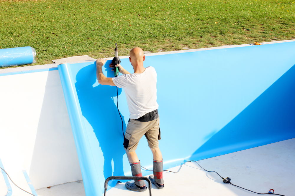 Pool Liner Repair by Lester Pools Inc.