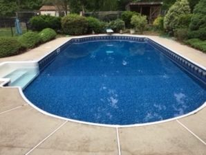 Before & After New Pool Liner Installed in Jackson, NJ (2)